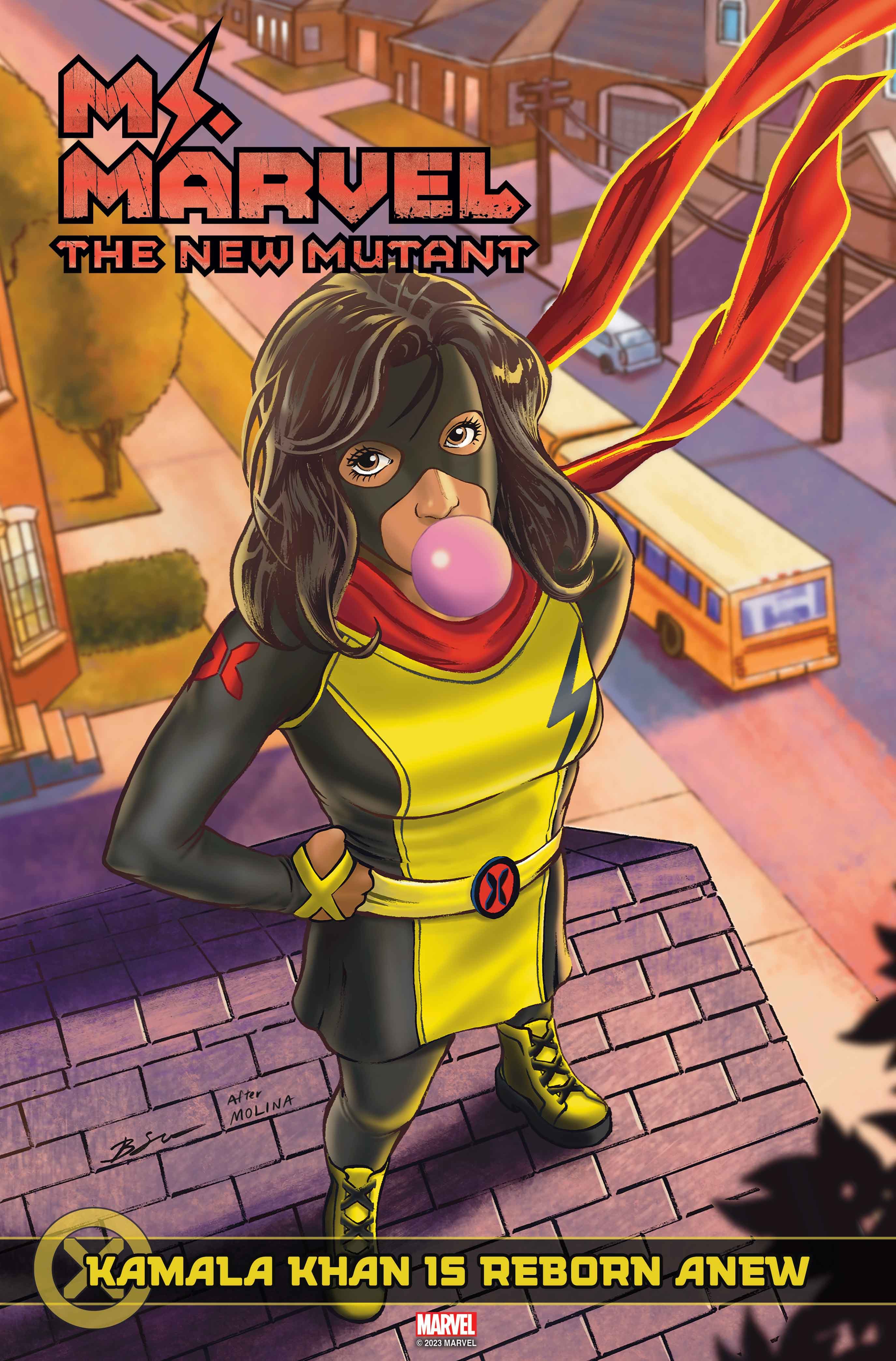 Ms Marvel The New Mutant Variants Homage Classic Covers