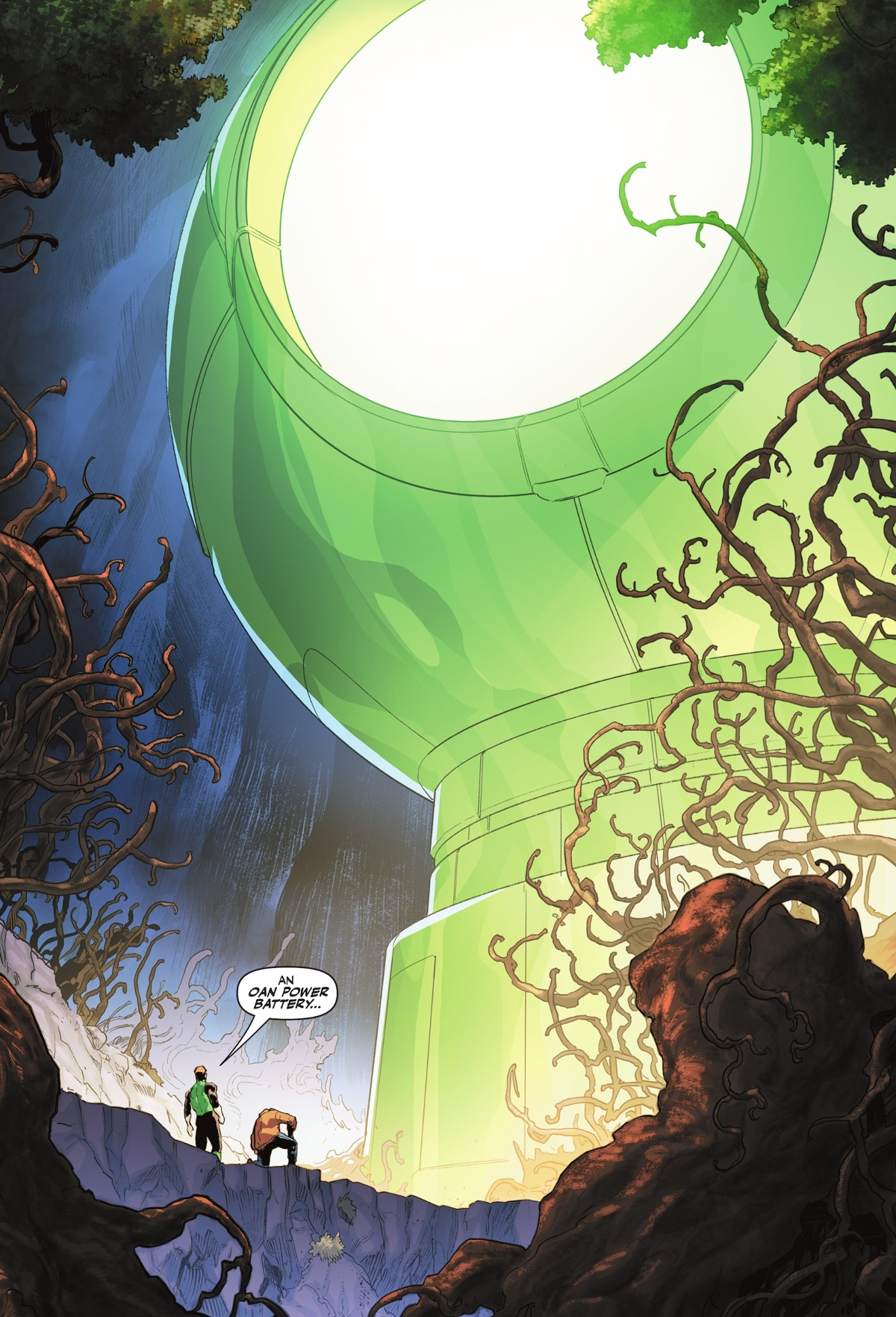 Green Lantern Explains Why Earth Has So Many Green Lanterns Comic