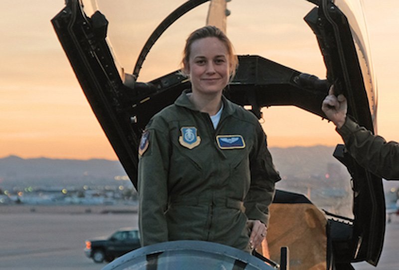 See Brie Larson in Action on the Captain Marvel Set