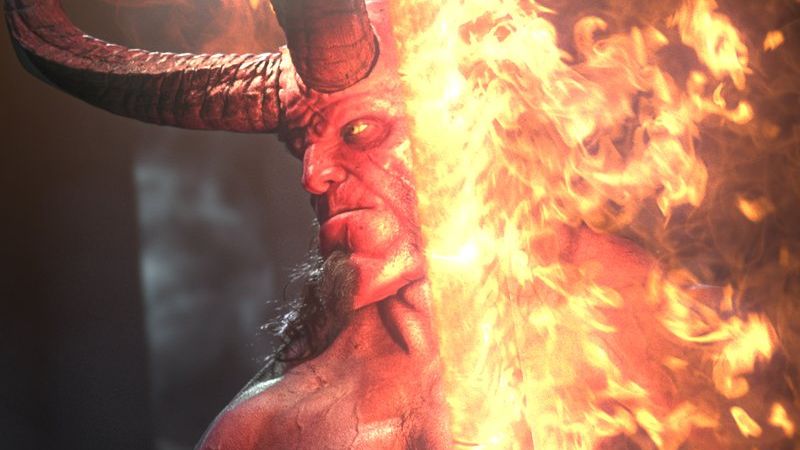 New Hellboy Photos and Clip Debut - Comic Book Movies and Superhero ...