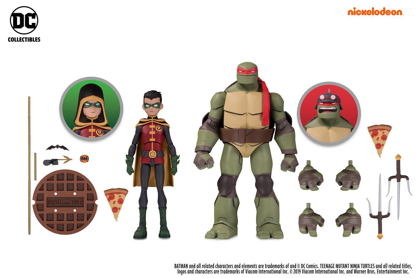 DC Collectibles: Batman vs Teenage Mutant Ninja Turtles GameStop Exclusive  Donatello and Batgirl Review