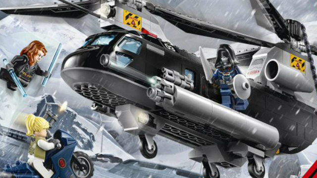 The First Black Widow Movie LEGO Set Flies Into Action