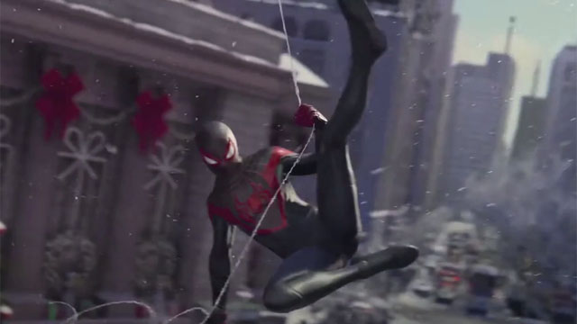 New footage of Spider-Man: Miles Morales on PS5, game also coming