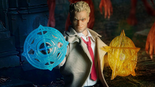 Mezco Deluxe Constantine Action Figure Puts A Spell On You