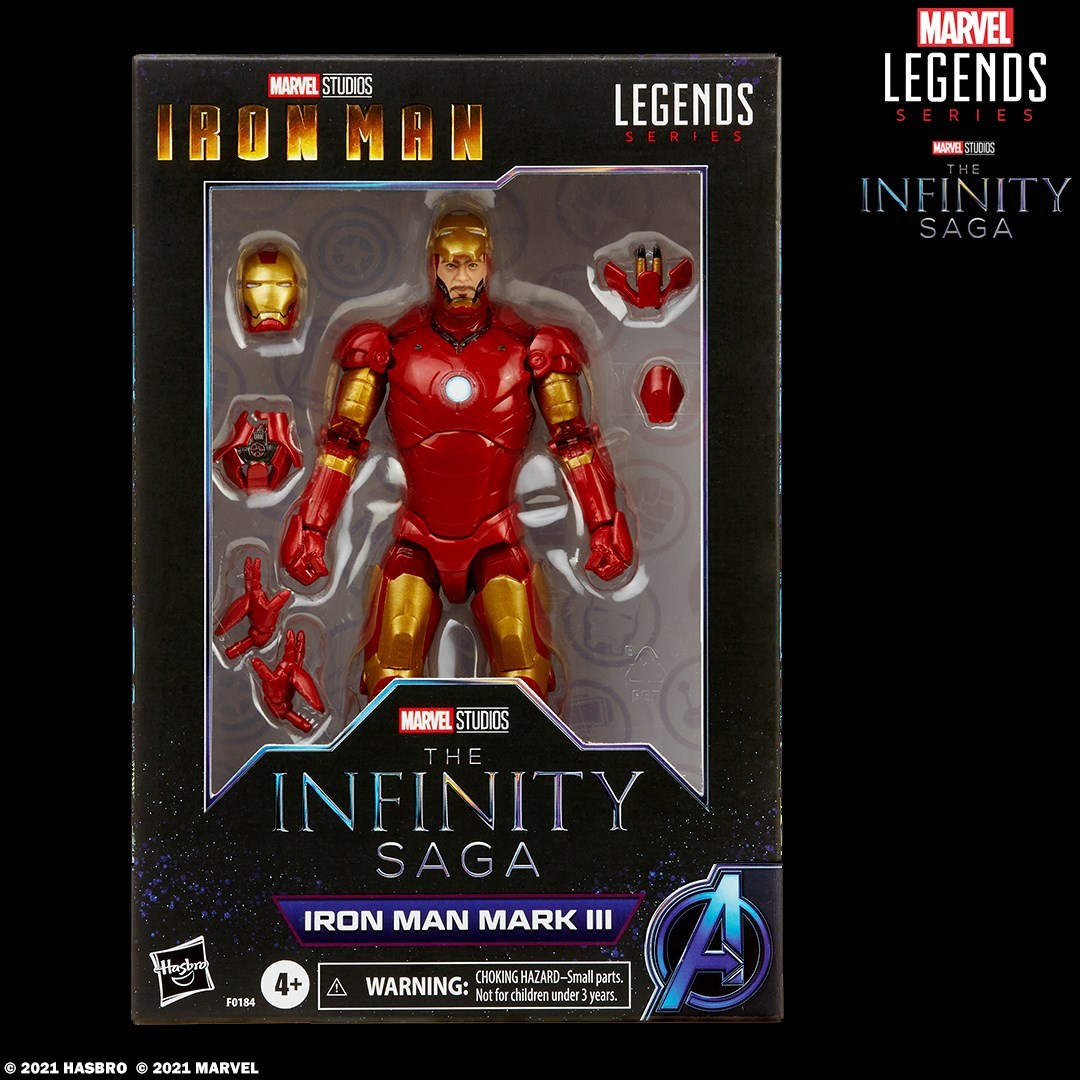 The Infinity Saga Marvel Legends Series - Pack 2 figurines 2021