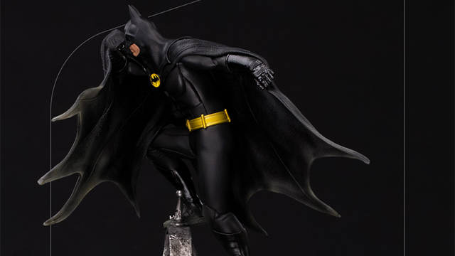 batman, cape, full body, dynamic pose, c...