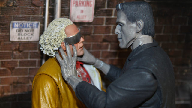 Toy Review: NECA Universal Monsters Frankenstein and 2015 Doc Brown