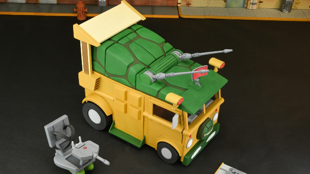 NECA's Cartoon-Inspired TMNT Party Wagon Going up for Preorder