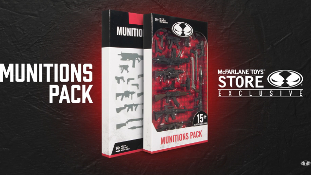 McFarlane Toys Introduces Munitions Pack for Figures That Need Guns