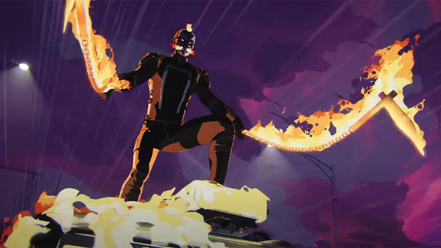 Ghost Rider Raises Hell in Third Animated Midnight Suns Short