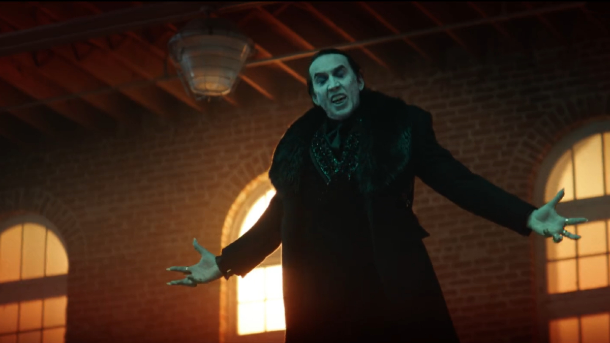 Renfield Trailer Delivers a New Vampire's Kiss From Nicolas Cage