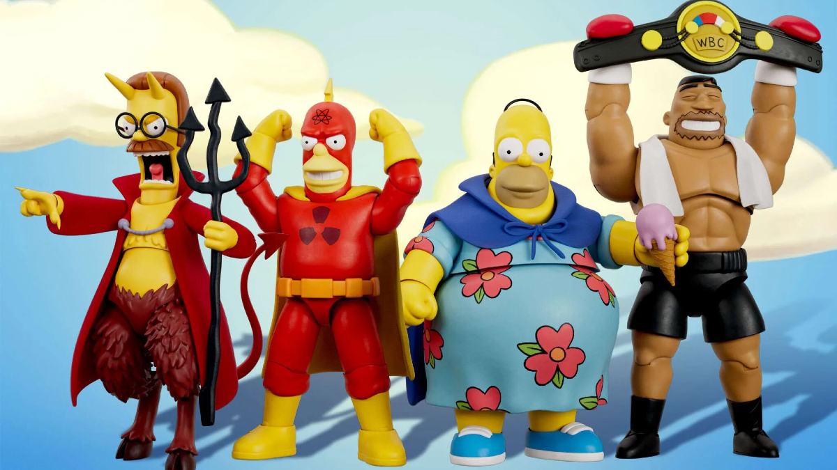 Super7's Simpsons Ultimates Wave 4 Has Classic Radioactive Man