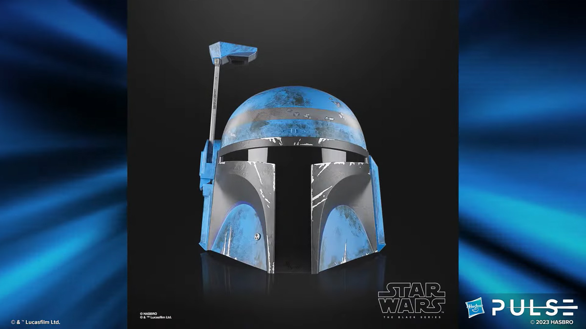 Hasbro mandalorian 2025 helmet black series