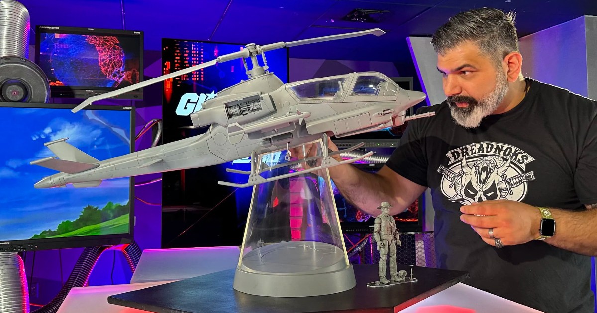 Hasbro Announces Next G.I. Joe HasLab The Dragonfly Helicopter