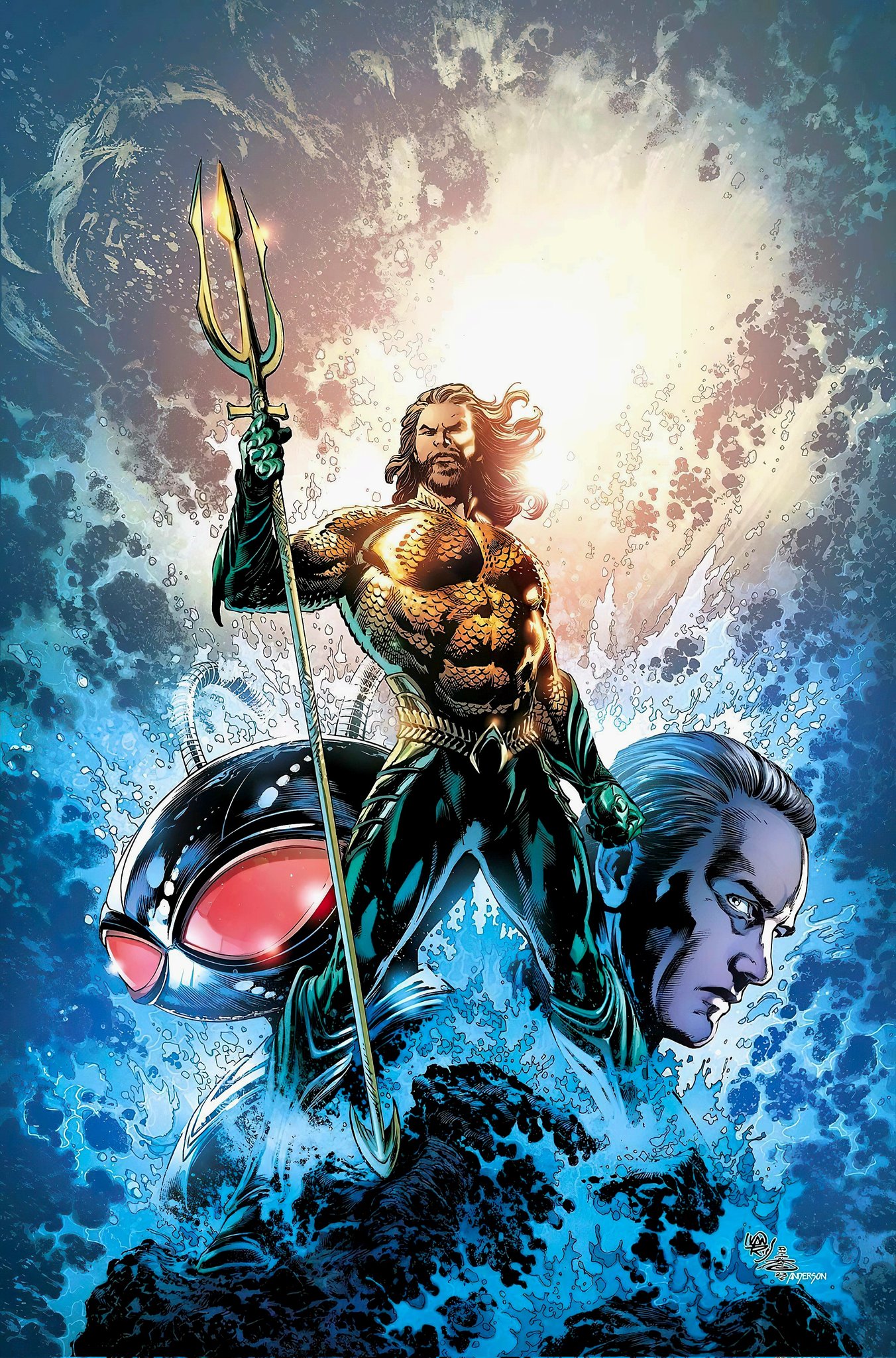 Jason Momoa Shares First-Look Photo of His New 'Aquaman 2' Suit