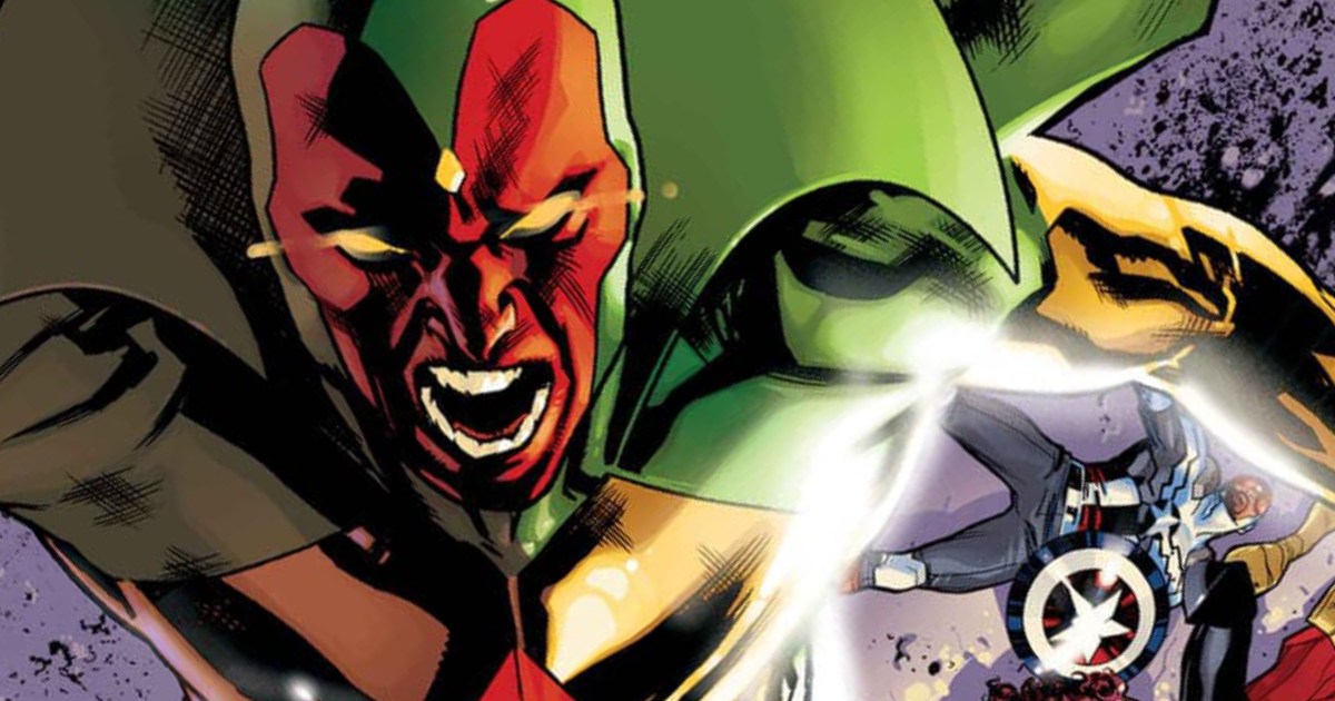 Vision Marvel's Most Important Superhero in New Avengers Cover