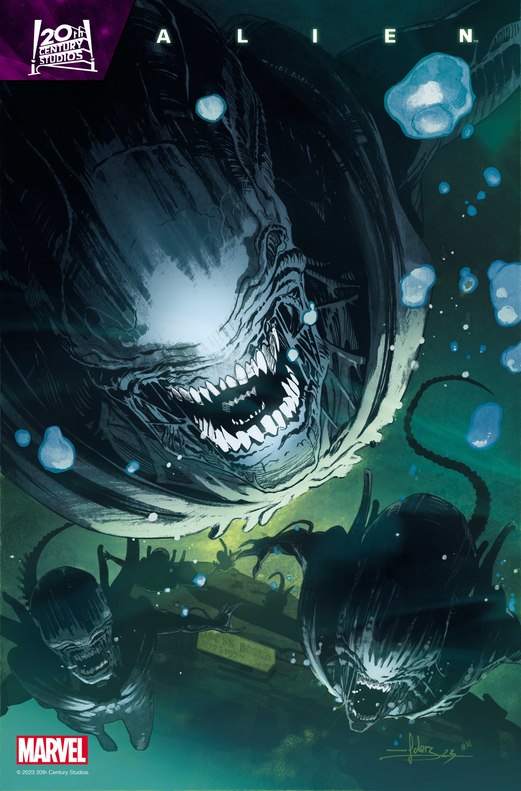 Alien Xenomorphs Invade Deep Space in Marvel Comics’ New Series