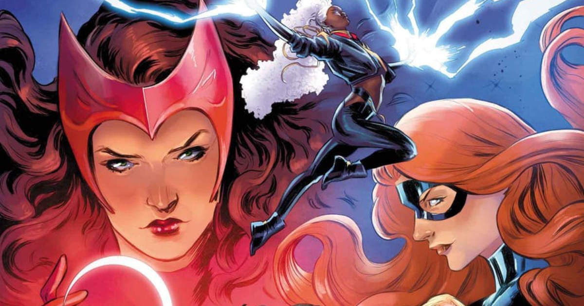 WOMEN OF MARVEL #1 Capa e capa - Scarlet Witch BR