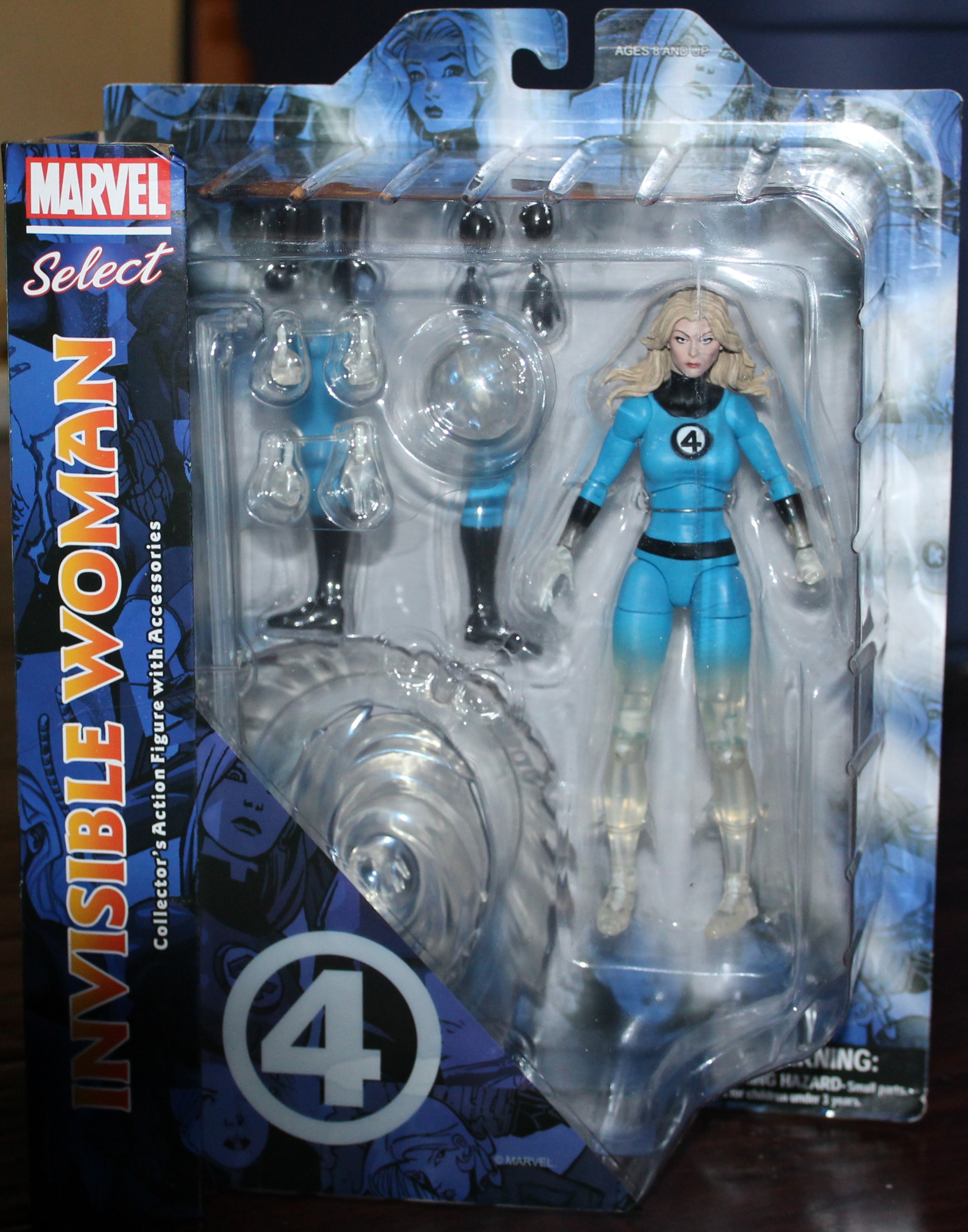 High quality Diamond Select Invisible Woman Formal Wear Statue