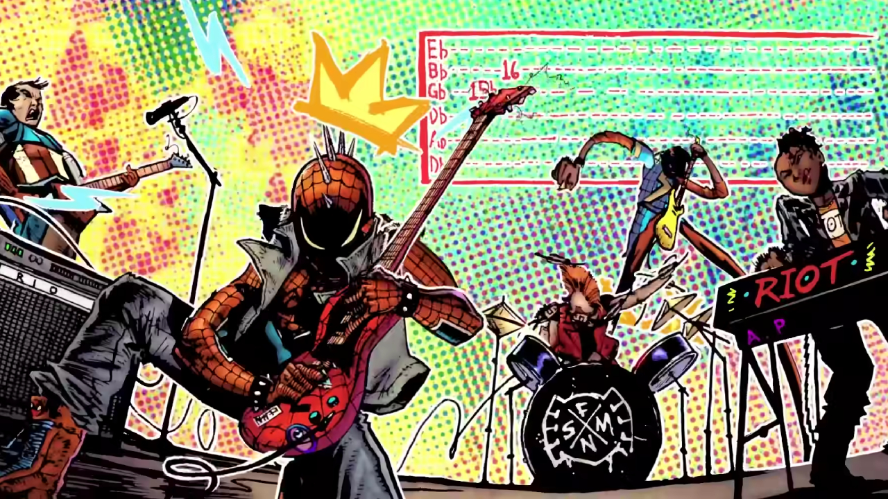 Marvel Comics Reveals Stylish New Spider-Punk Series - IGN