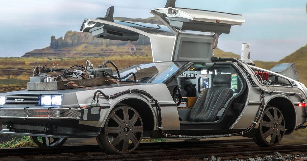 Hot Toys Decks out the Wild West Back to the Future III DeLorean