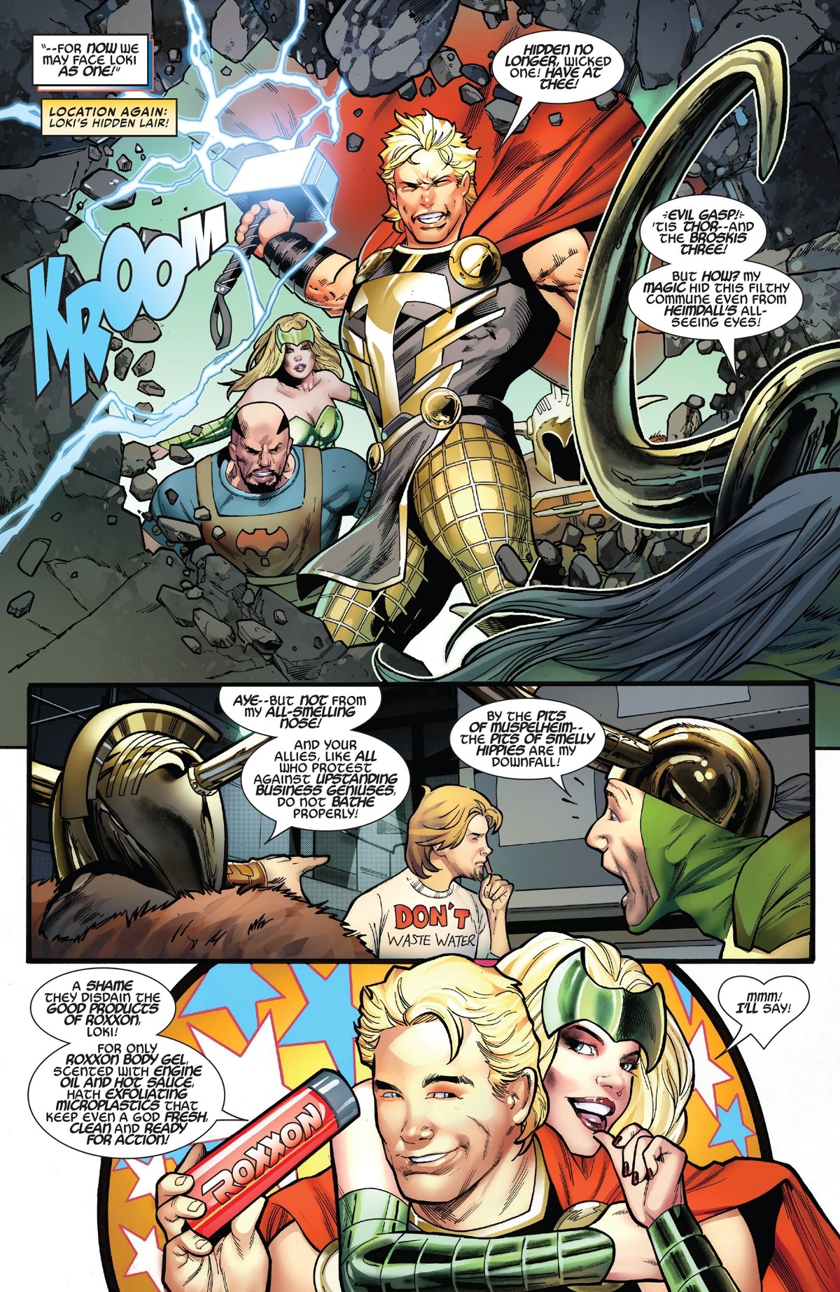 Comic Review: Roxxon Presents: Thor #1 Offers Twisted Take on the ...