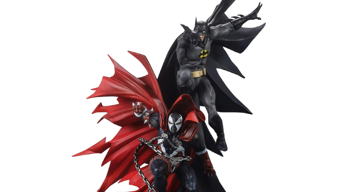 McFarlane Toys Debuts Crowdfunding Site With Spawn-Batman Statue