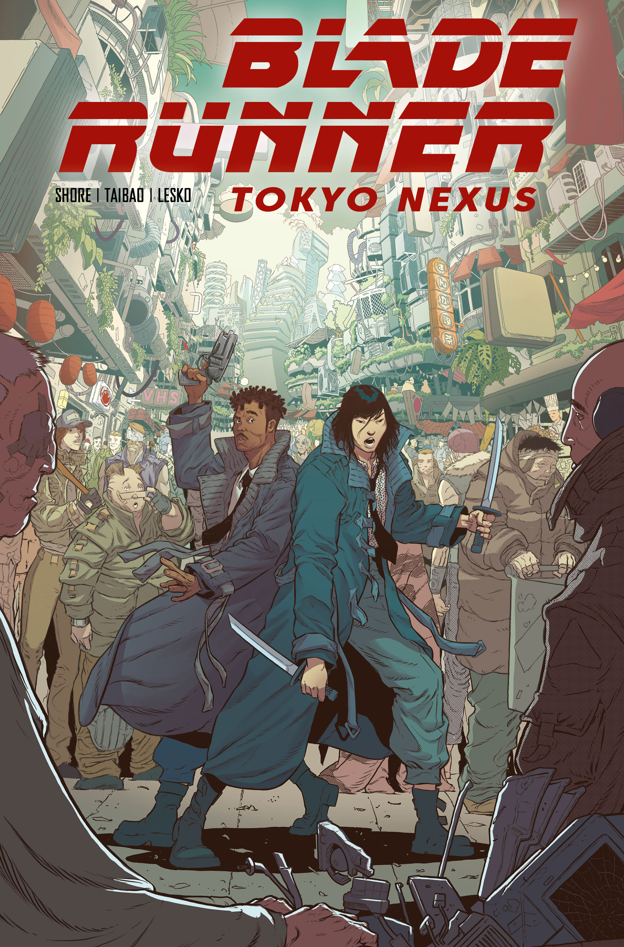 Exclusive Blade Runner Tokyo Nexus #2 Covers Reveal