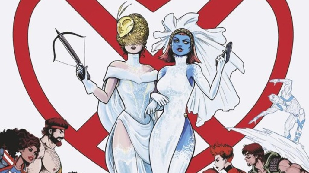 X-Men The Wedding Special 1 cover by Luciano Vecchio cropped