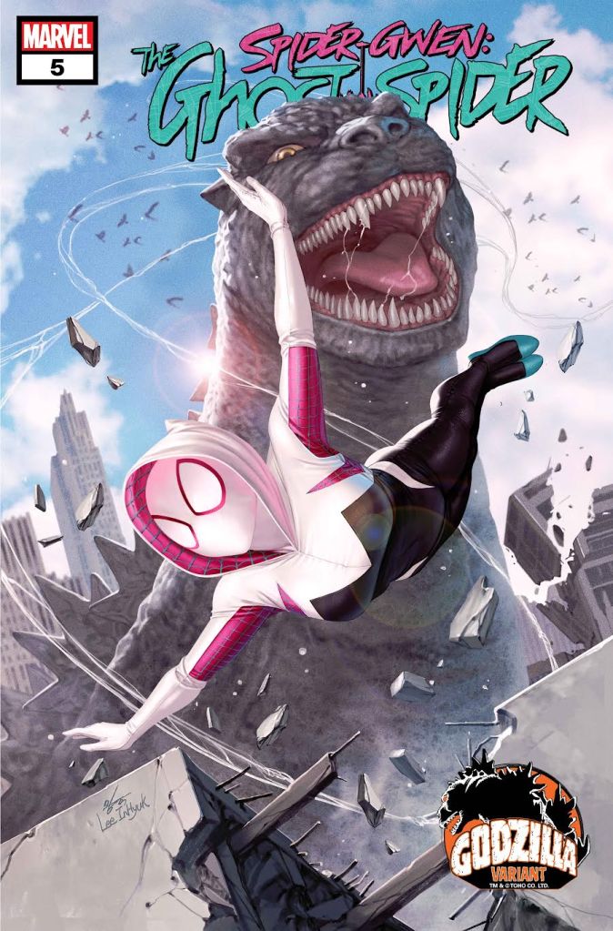 Godzilla Battles Thor, Deadpool, & More in New Marvel Variant Covers