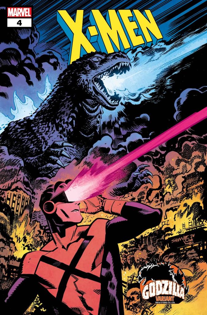 Godzilla Battles Thor, Deadpool, & More in New Marvel Variant Covers