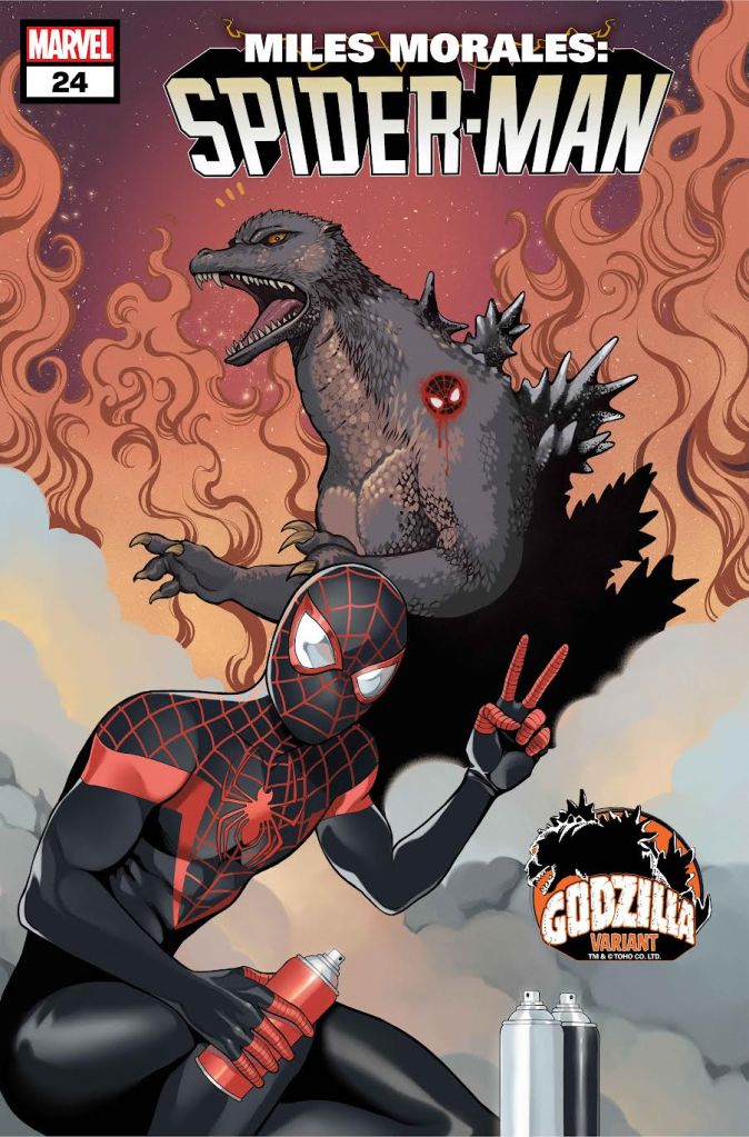 Godzilla Battles Thor, Deadpool, & More in New Marvel Variant Covers