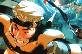 Booster Gold in Batman The Brave and the Bold 14 cover by Simone Di Meo