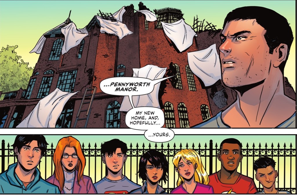Bruce Wayne Reveals Pennyworth Manor in Batman 149