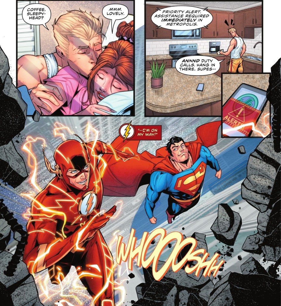 The Flash and Superman in Batman: The Brave and the Bold 14