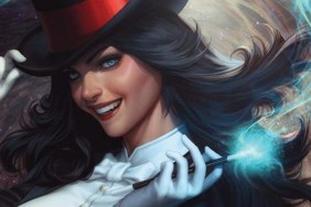 Zatanna Bringing Down the House 1 cover by Artgerm