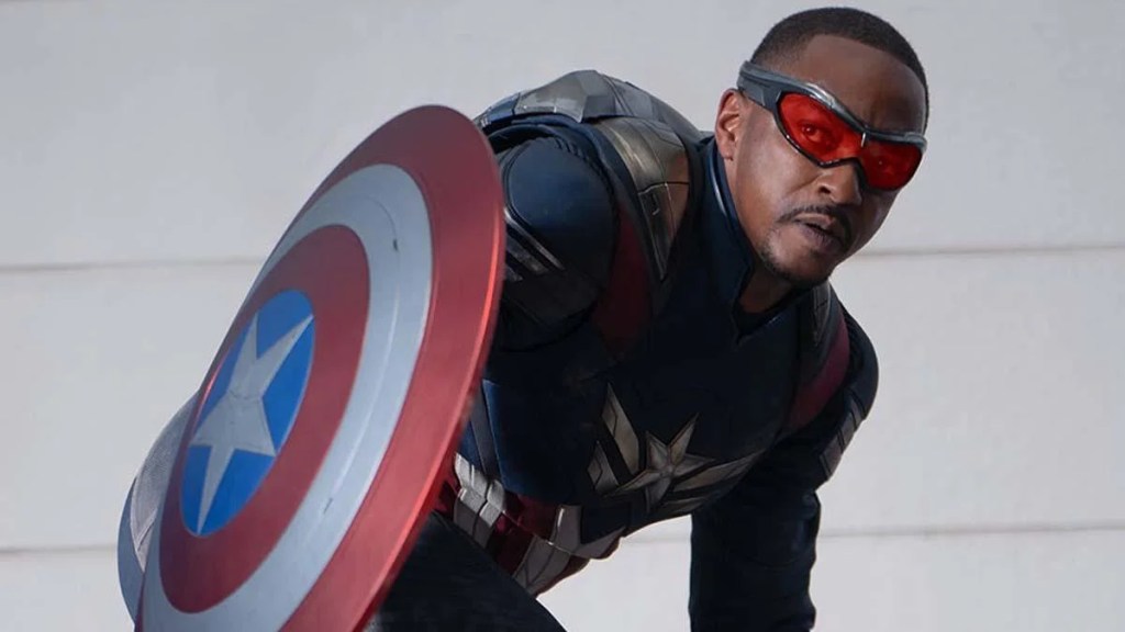 Captain America Brave New World’s Anthony Mackie Shows Off MCU Costume