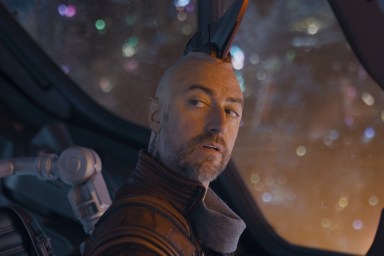 Sean Gunn as Kraglin in Guardians of the Galaxy