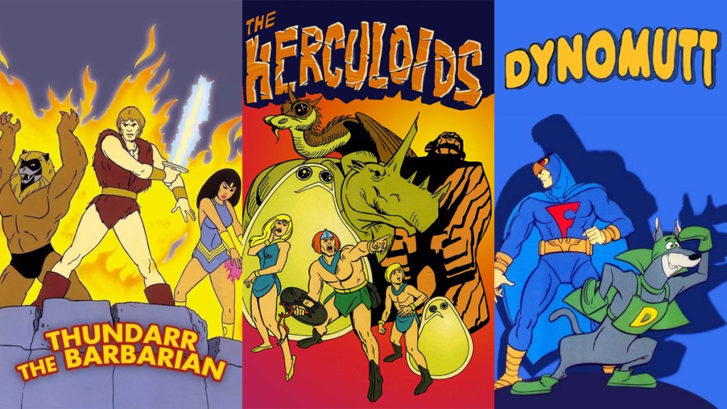 Thundarr the Barbarian Dynomutt and Blue Falcon and The Herculoids