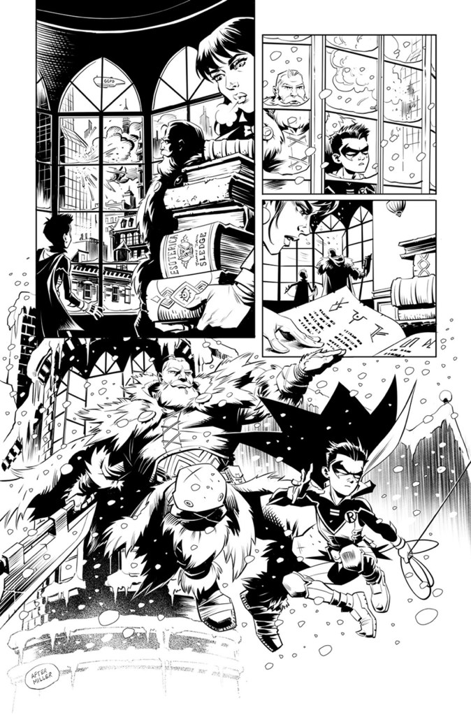 Batman - Santa Claus Silent Knight Returns 1 Sample Page 3