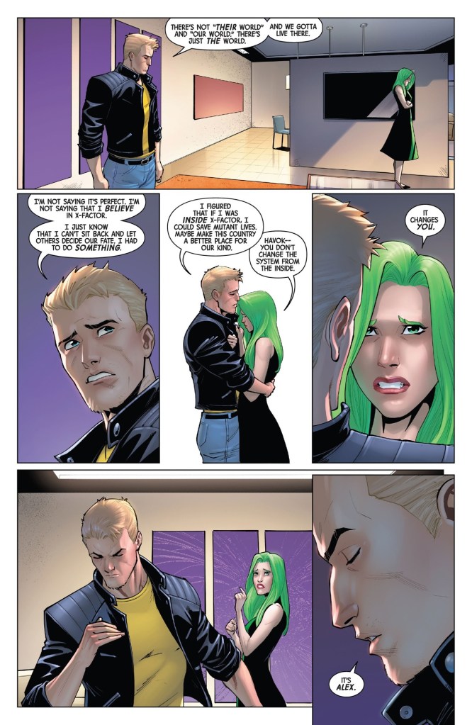 Havok and Polaris in X-Factor 1