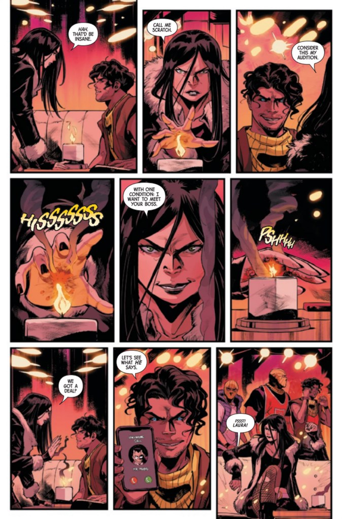 Laura Kinney Wolverine becomes Scratch in NYX 2