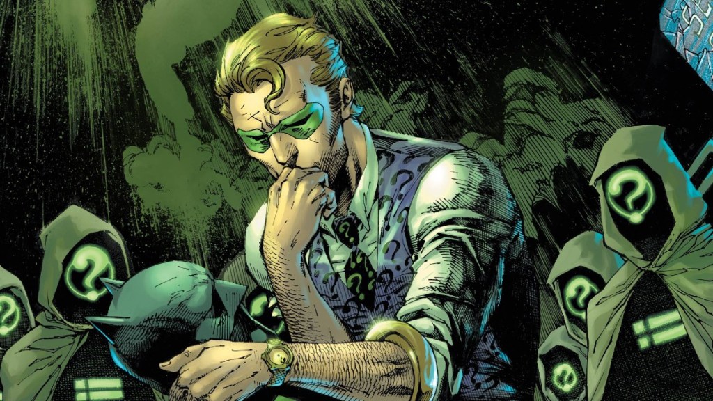 Batman The Riddler One Bad Day by Jim Lee cover cropped