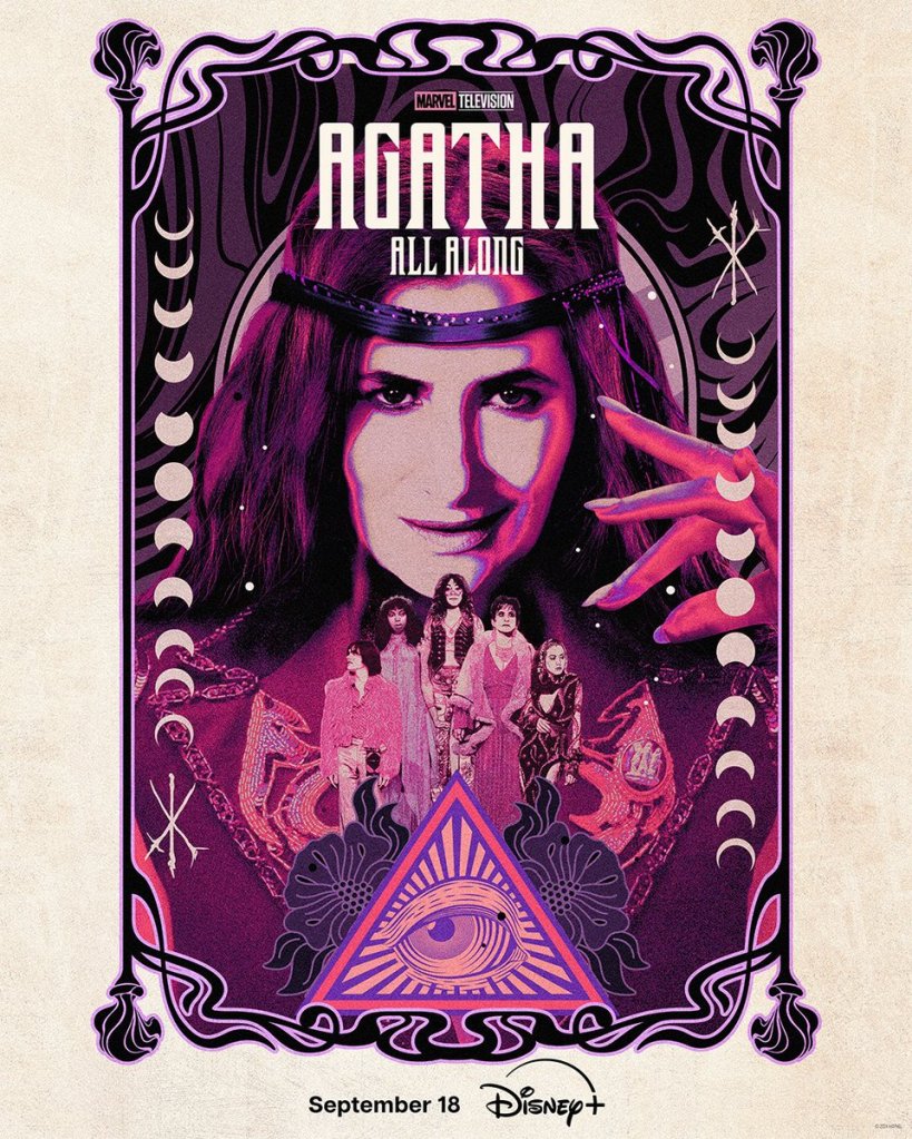 New Agatha All Along Posters Homage Rocky Horror Picture Show, True Detective