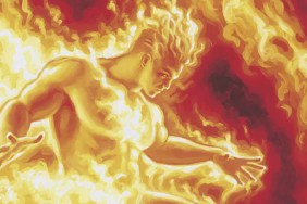 Human Torch Johnny Storm by Alex Ross