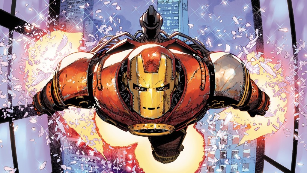 Iron Man 1 cover by Leinil Francis Yu