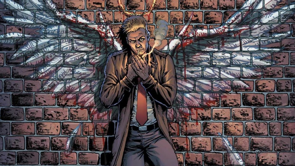 John Constantine Hellblazer Rise and Fall cover by Darick Robertson cropped