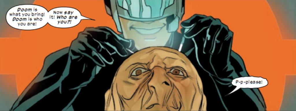 Maker creates Ultimate Doctor Doom in Ultimates 4