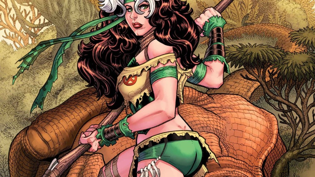 Rogue The Savage Land 1 cover by Nick Bradshaw