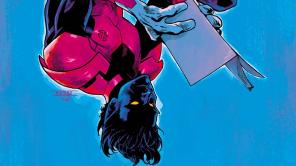 Uncanny X-Men 3 cover with Nightcrawler by Mahmud Asrar cropped